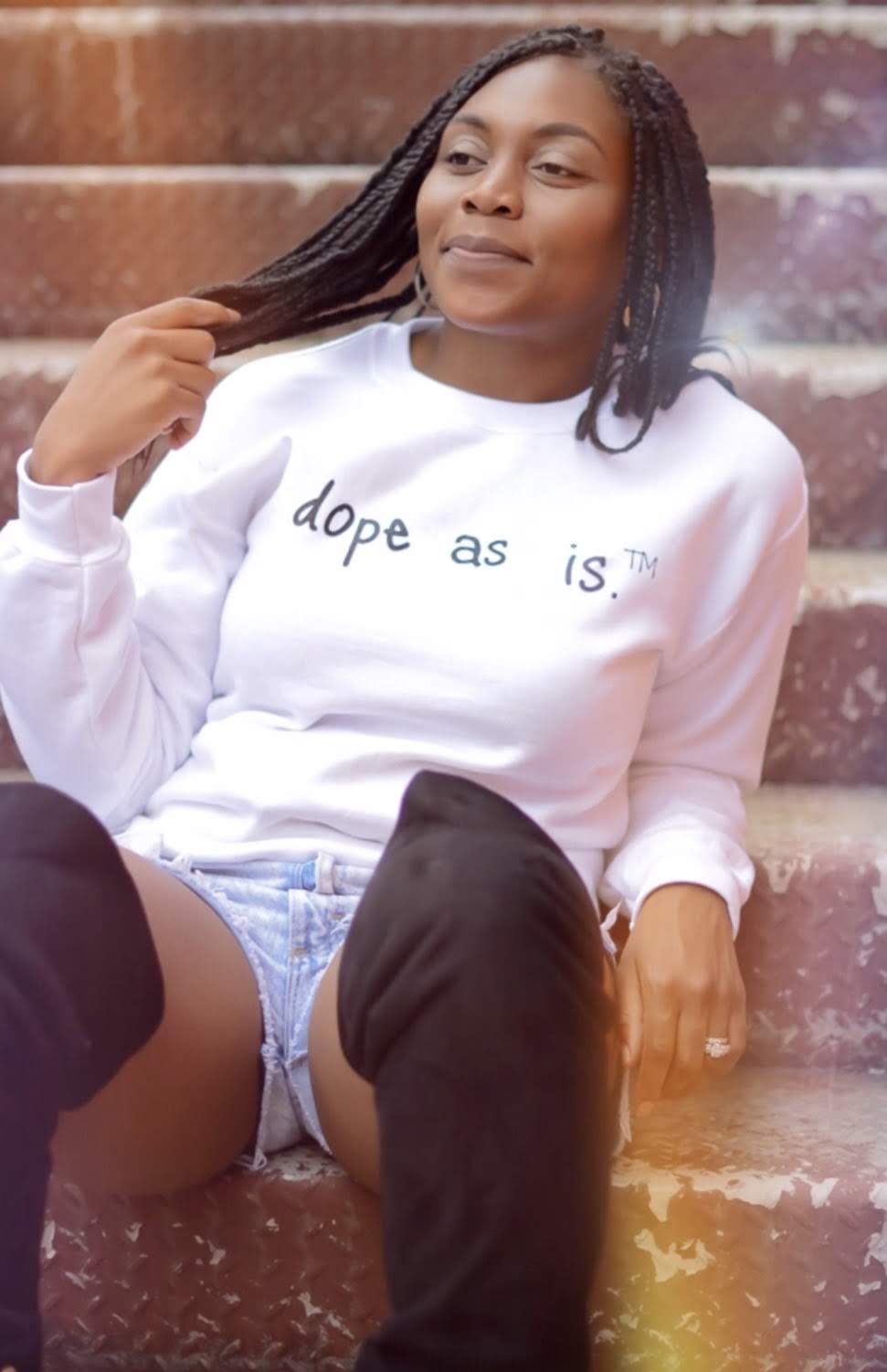 Dope as is. - Sweatshirt (multiple colors)