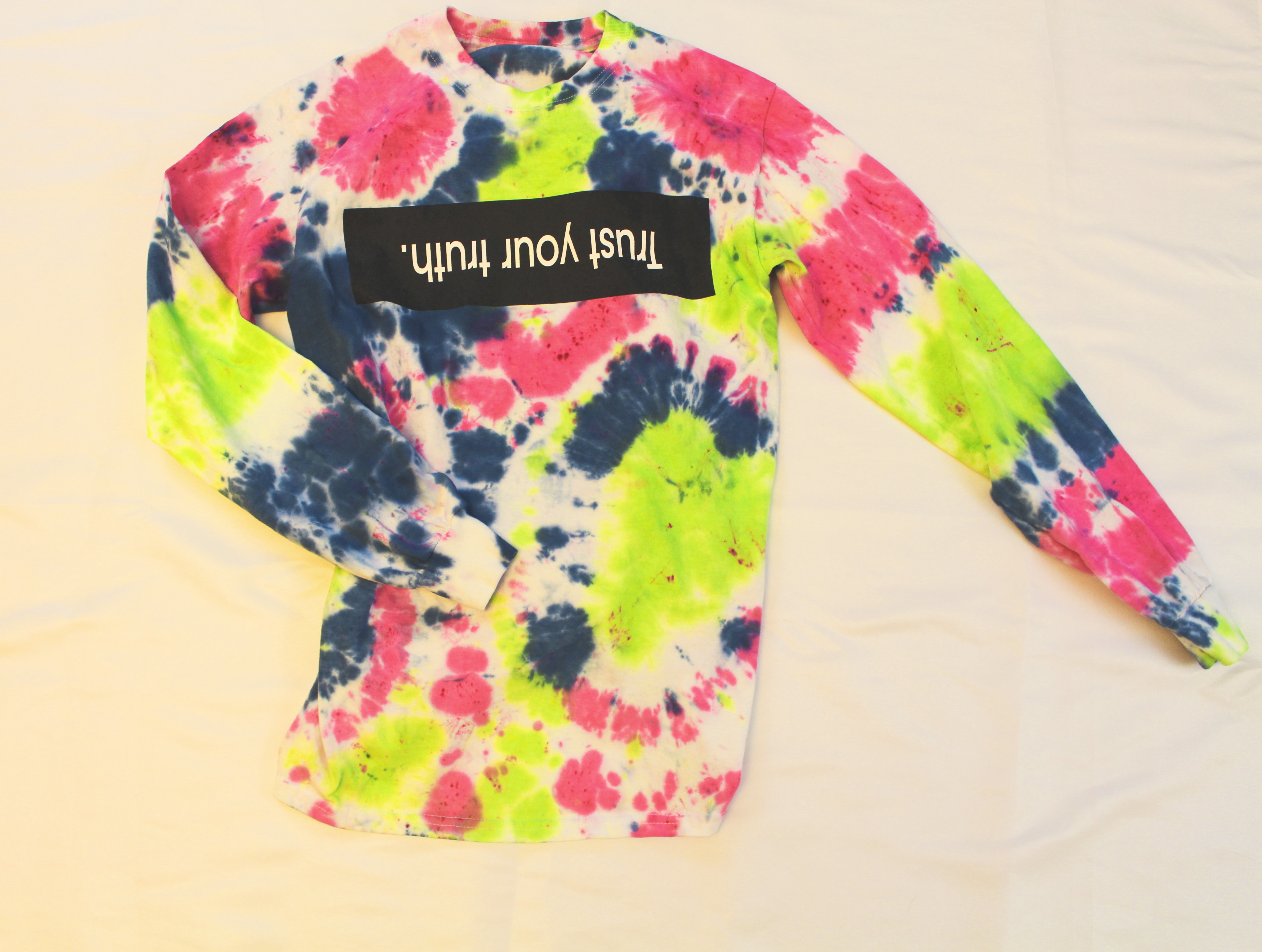 Trust Your Truth - Tie-Dye (short or long sleeve) - Image 2