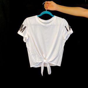 "I AM" Crop Tee