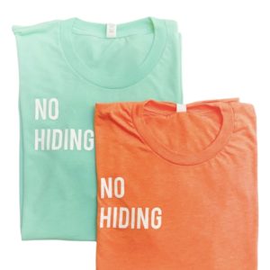 NO HIDING - Tee